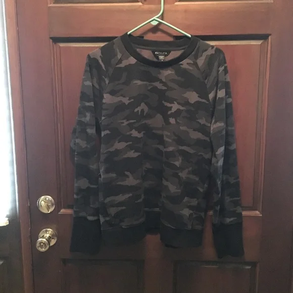 Athleta camo sweater online
